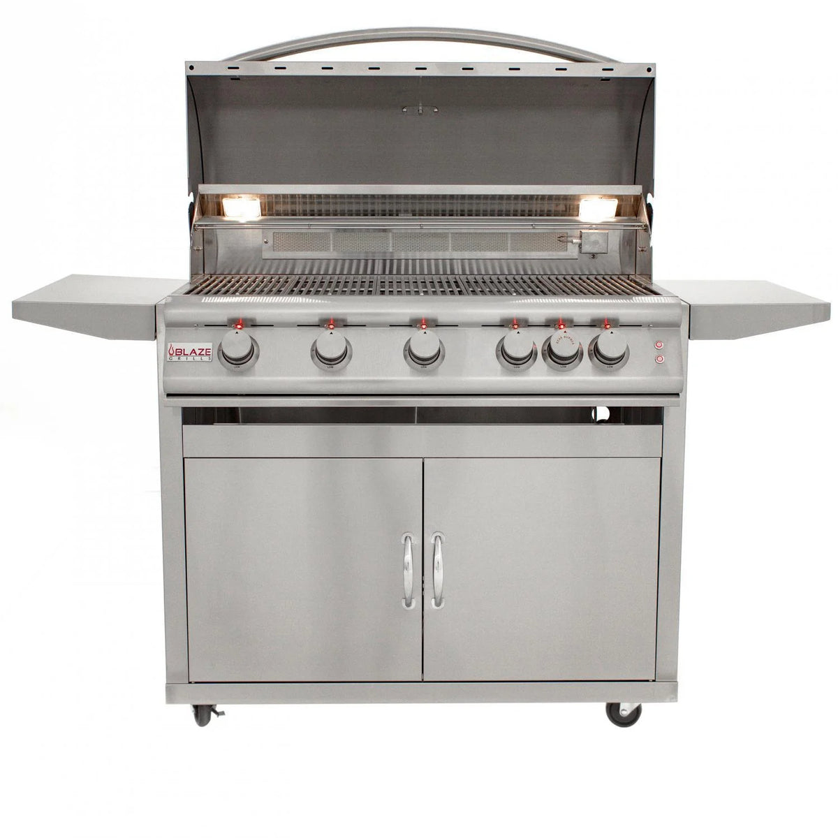 5 Burner Propane Gas Grill with Grill Cart P8779