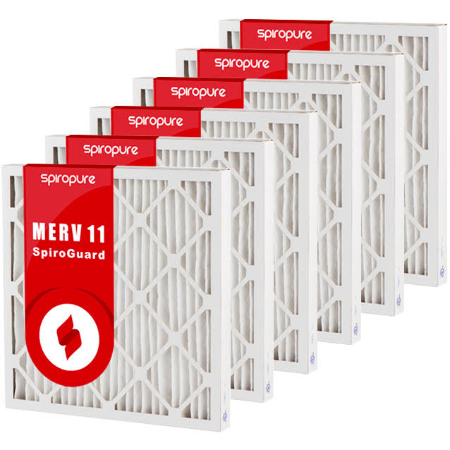 MERV 11 AC & Furnace Filters 6 Pack E12685
