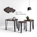 Set of 3 Wood Look Nesting Coffee Table A316