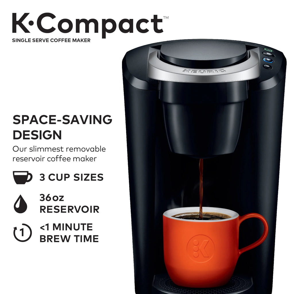 Black Single-Serve Coffee Maker A1640