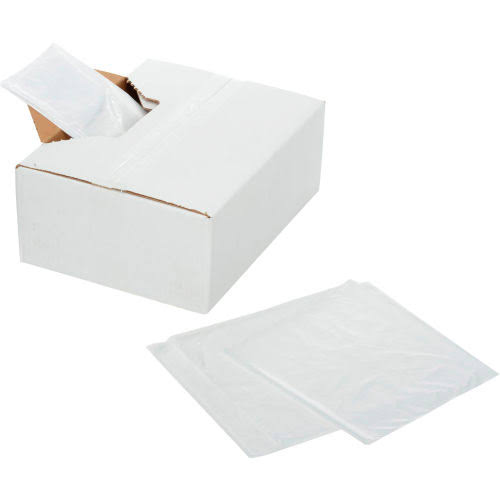 95 Gallon Clear Trash Bags, 2.5 mil, 50 Bags S20282