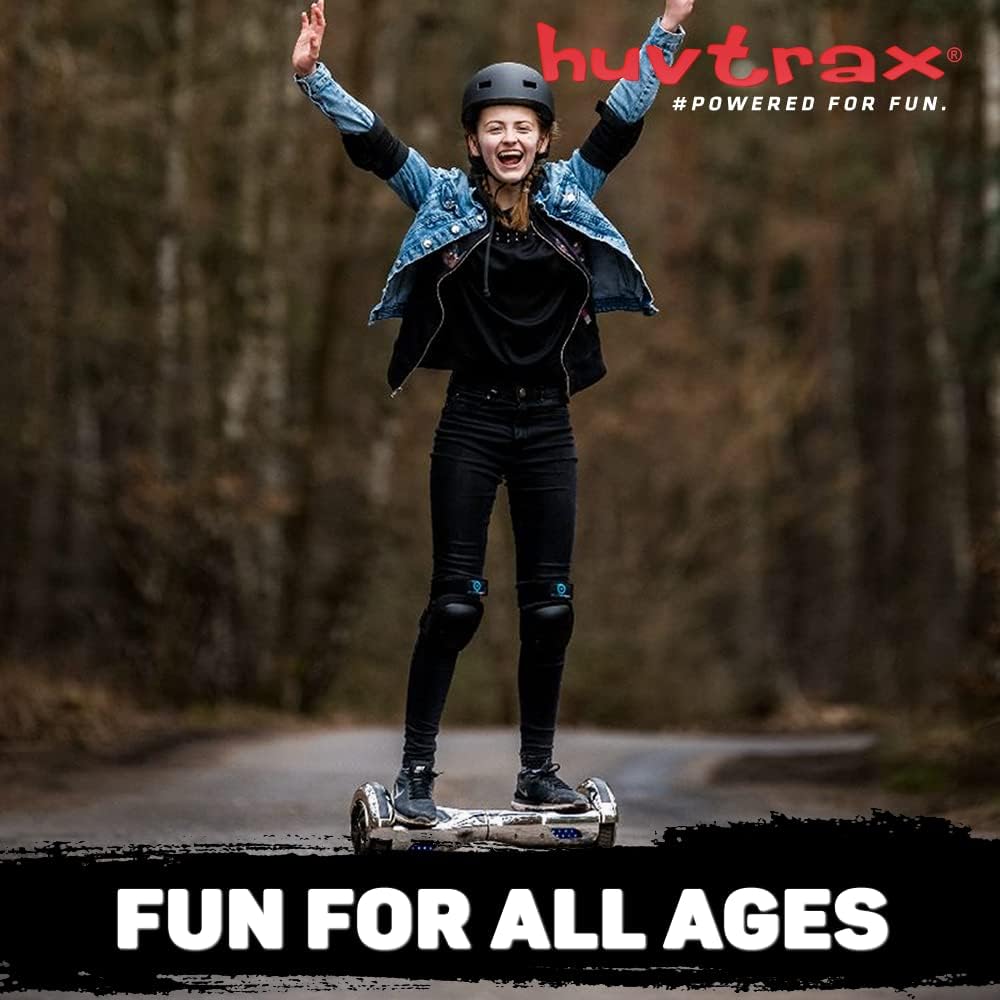 6.5 Aluminum Wheels Hoverboard with Bluetooth Speaker and LED Lights I2366
