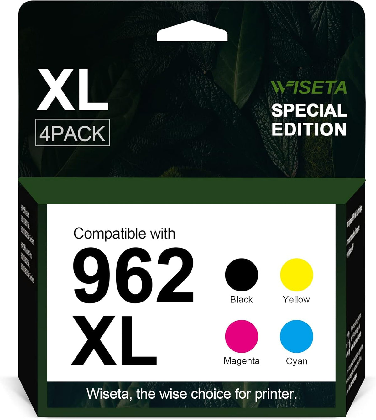 Black and C/M/Y Ink Cartridge 4-Pack Remanufactured Ink Cartridges H635975
