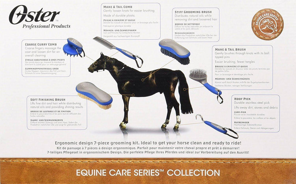7-Piece Blue Grooming Kit Z559