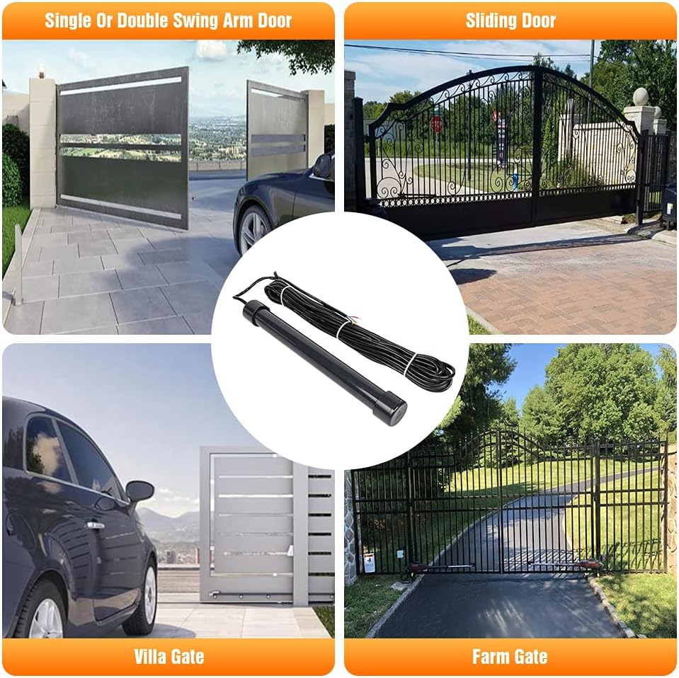 Wired Driveway Vehicle Sensor Kit Black N315