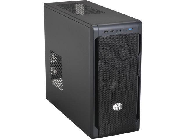 Mid Tower Computer Case with Meshed Front Panel W738235