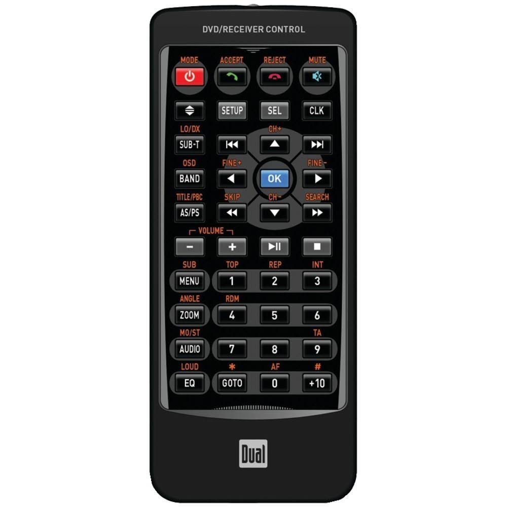 Single-DIN In-Dash DVD Receiver with Motorized Touchscreen & Bluetooth N5802