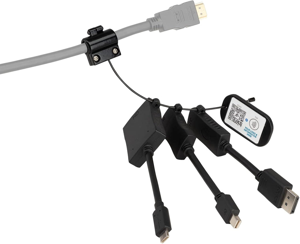 HDMI Adapter Ring with USB-C, DisplayPort & Mini DisplayPort Pigtail Adapters G9410