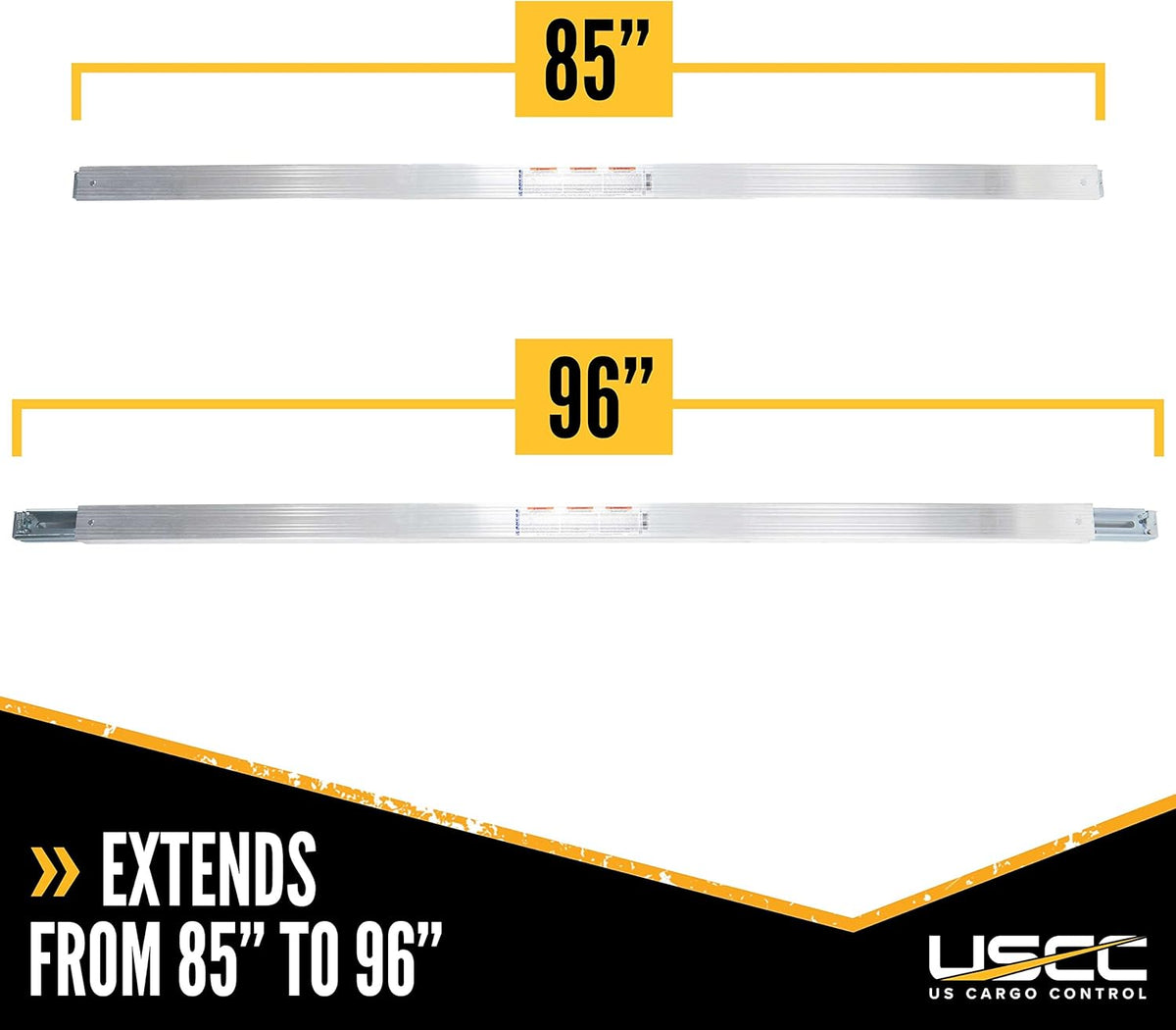 Adjustable Aluminum E Track Load Bar 4 Pack E866