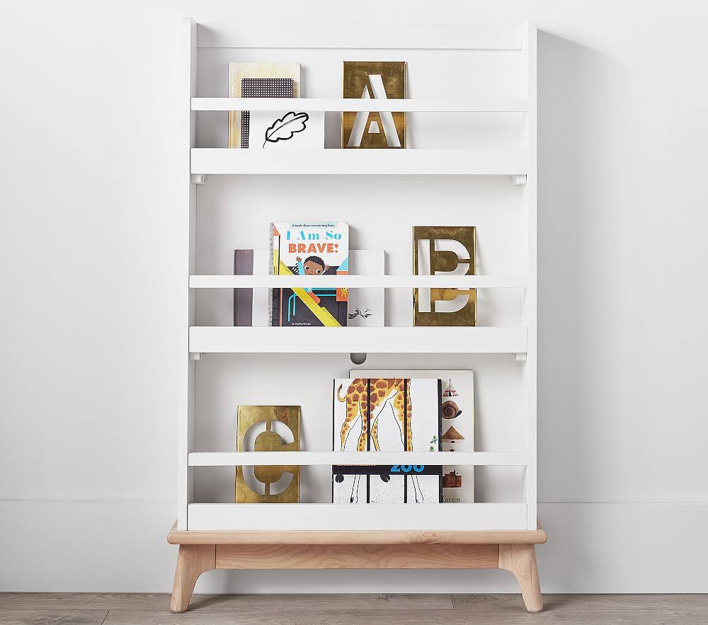 White Natural Bookrack X533396