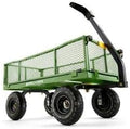 4 Cu. Steel Utility Cart with No-Flat Tires R5702