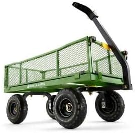 4 Cu. Steel Utility Cart with No-Flat Tires R5702
