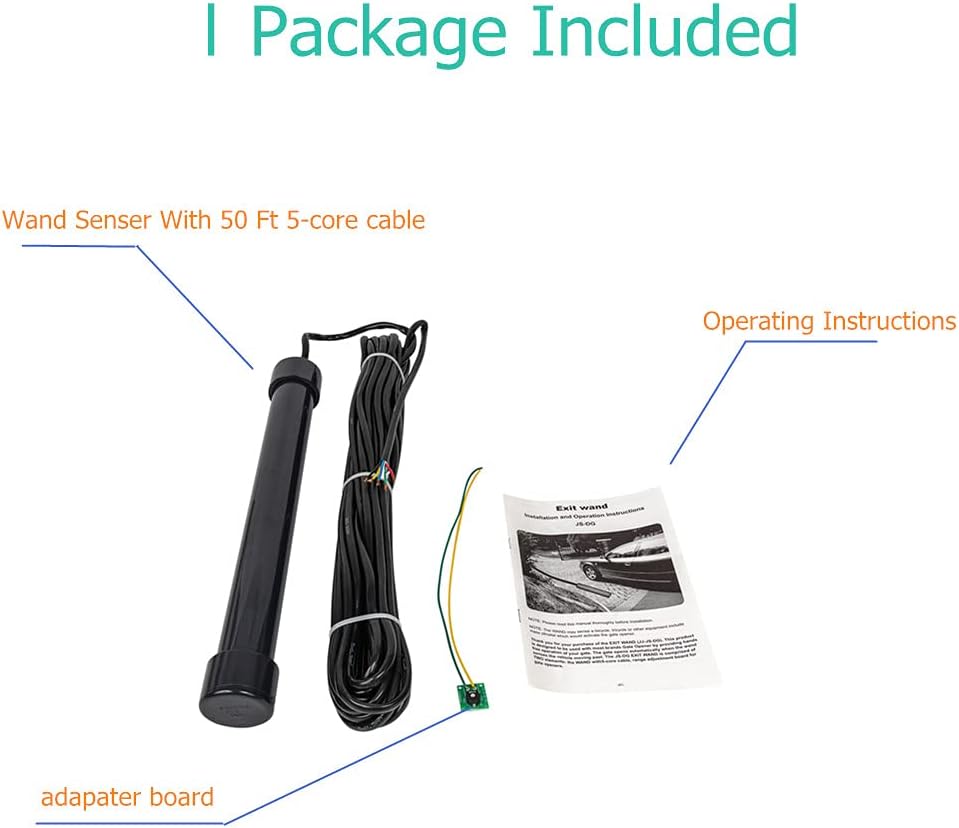 Wired Driveway Vehicle Sensor Kit Black N315