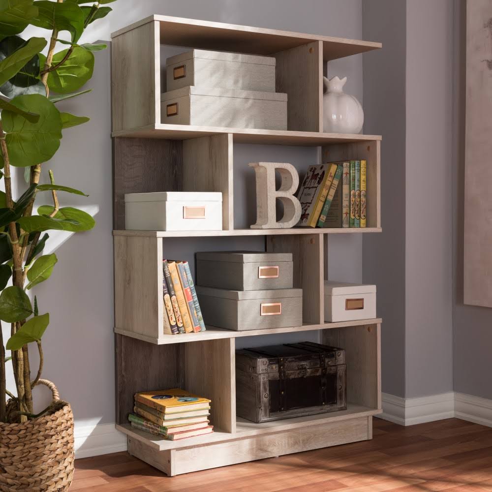 Oak Brown Display Bookcase H83272