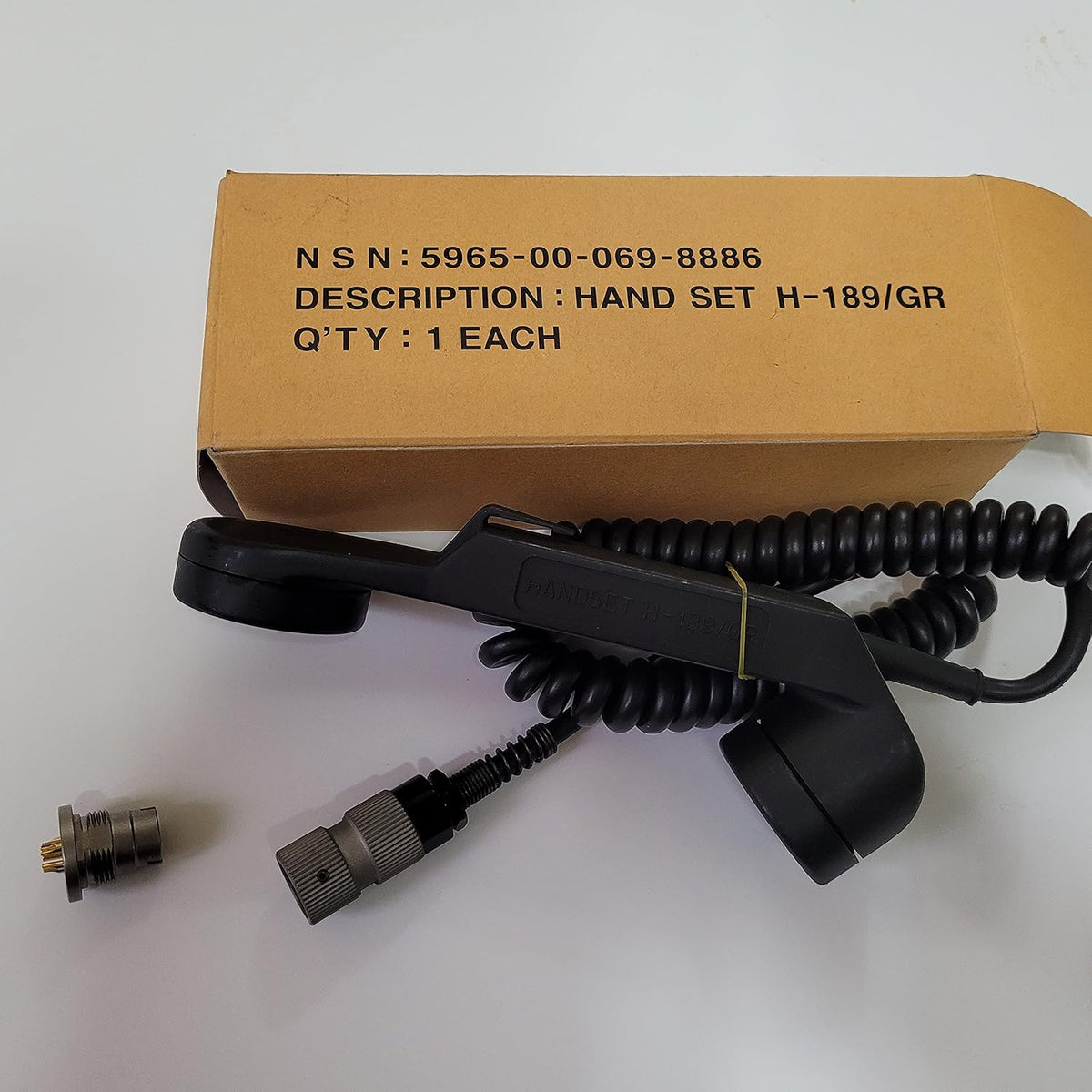 Military Audio Connector 5 Pin Male & Female Set of 2 M3695