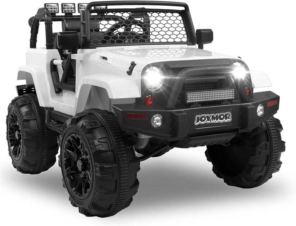12V Kids Electric Ride on Truck with Parental Remote Control, Blue O437405