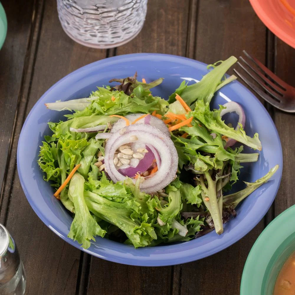 Peacock Blue 16 oz Salad Bowl N17515