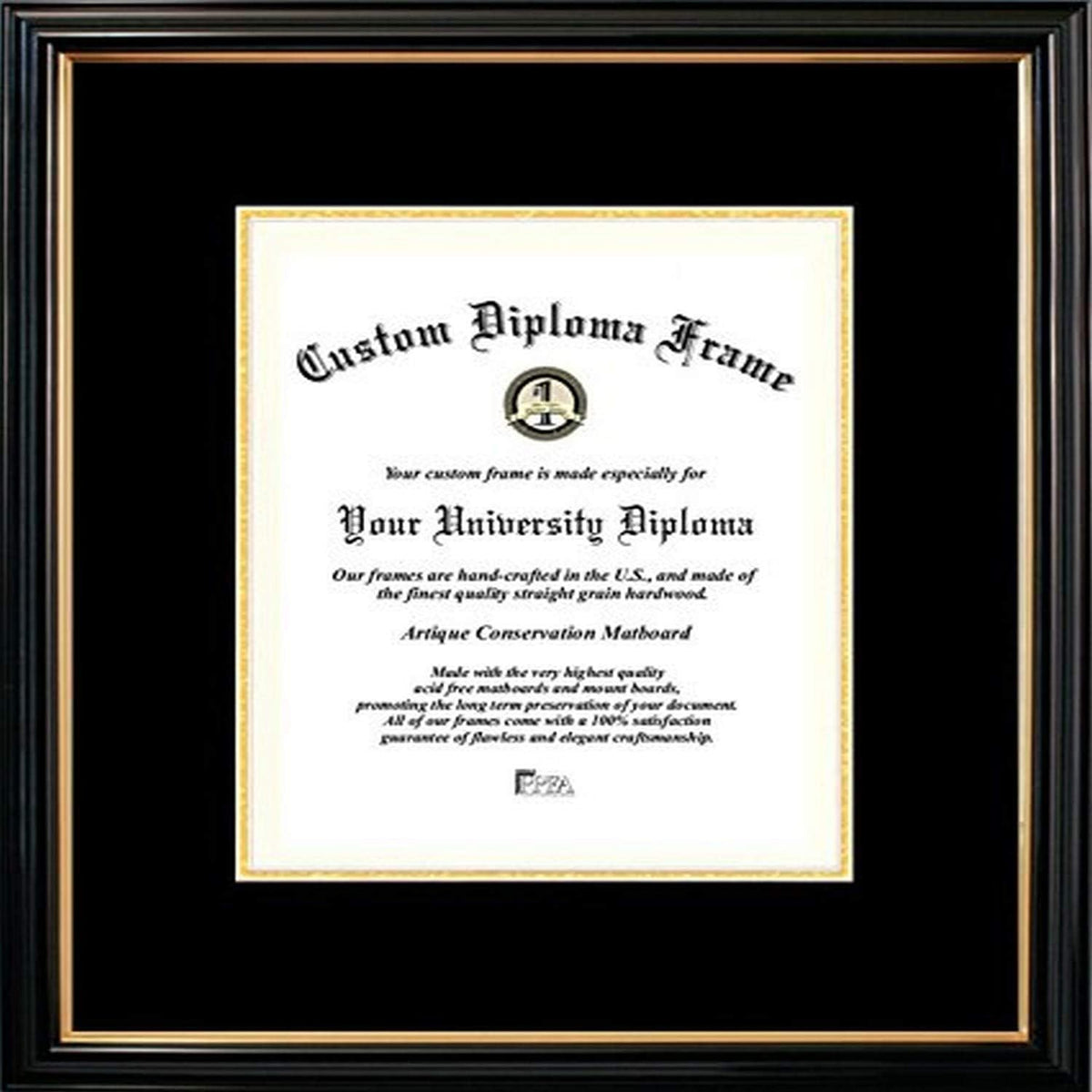 Petite Certificate Mats and Black/Gold Trim, 10 x 14 L531586