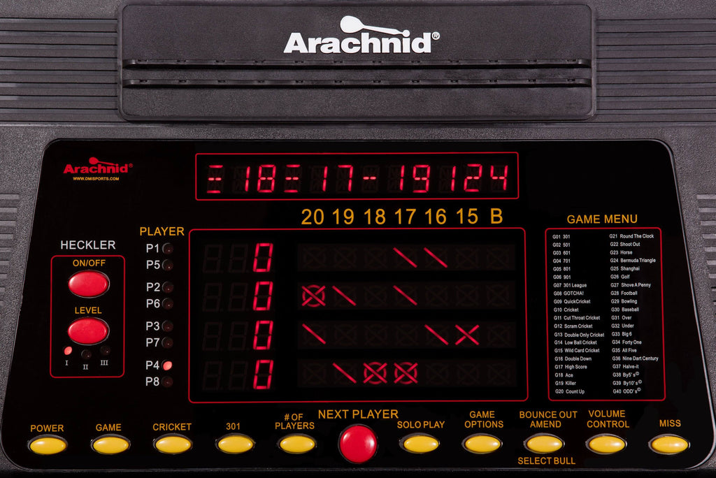 Electronic Dartboard with Arcade Cabinet P4120