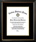 Petite Certificate Mats and Black/Gold Trim, 10 x 14 L531586