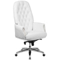 White Leather Office Chair H845388