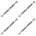 1/2 Inch x 12 Inches Galvanized Jaw and Jaw Turnbuckles P80614