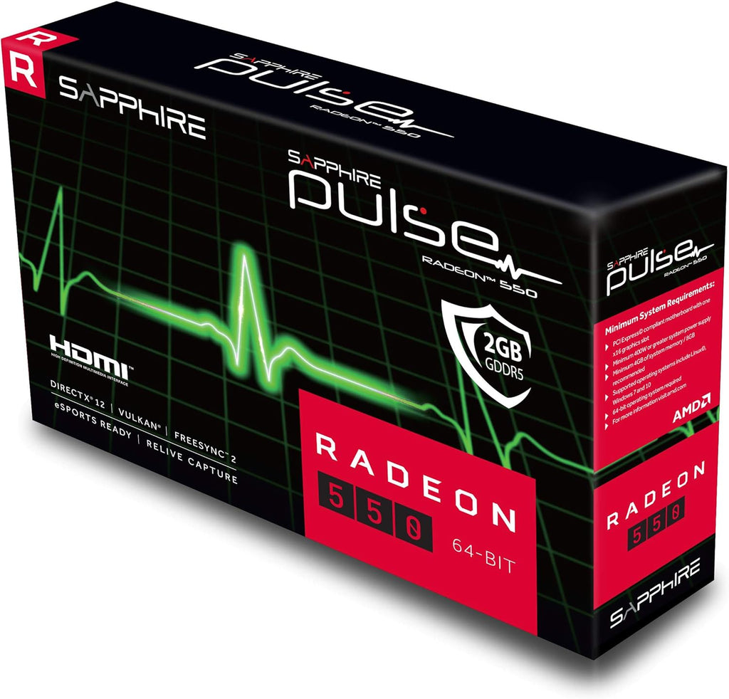 Radeon RX 550 2GB GDDR5 Graphics Card H963204