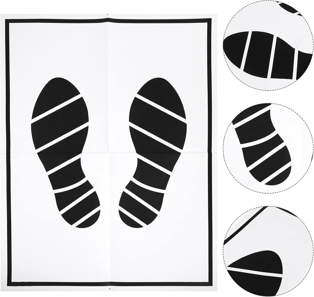 50Pcs Disposable Paper Foot Mats Z7784