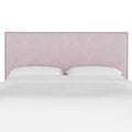 White California King Upholstered Panel Headboard R9233