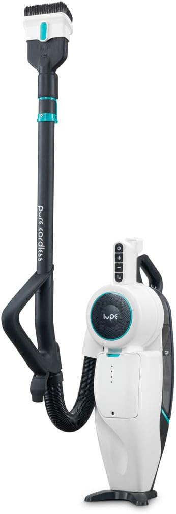 Cordless Vacuum Cleaner, 3 in 1 Upright, 60 Minutes Battery Life, White/Black L82531