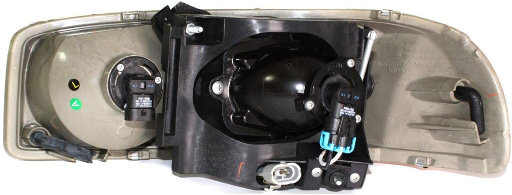 GMC Sierra 1500 Headlight Assembly 1999-2006 Pair C1839