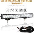 14 Inch 60W Single Row LED Light Bar Pack of 2 E980