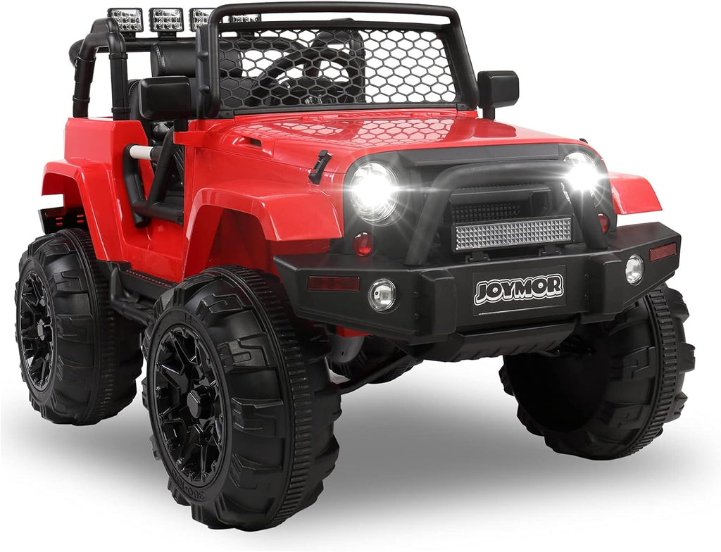 12V Kids Electric Ride on Truck with Parental Remote Control, Blue O437405