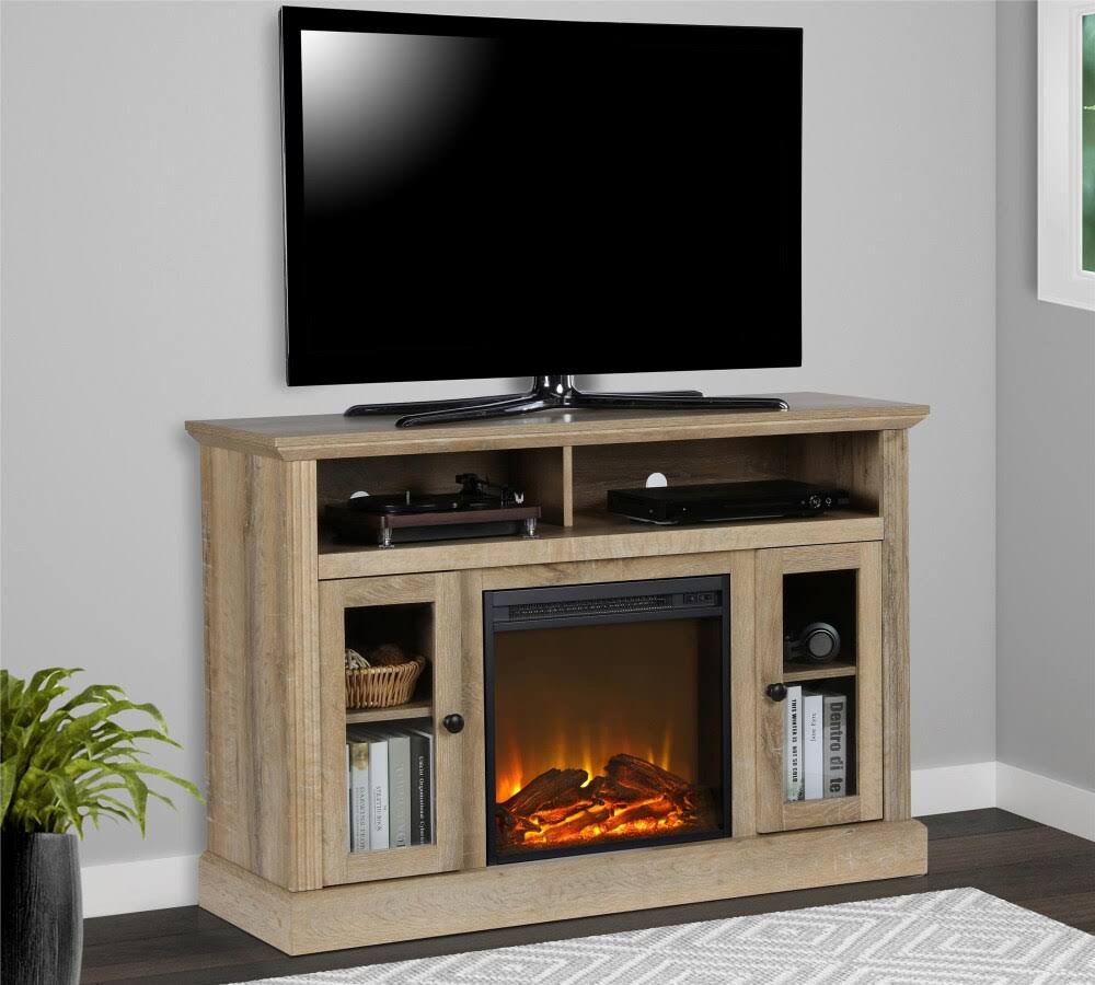 Electric Fireplace TV Console L64975