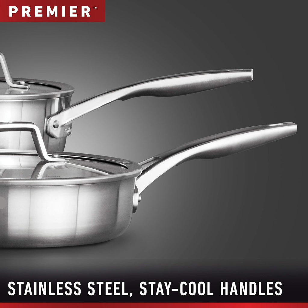 Stainless Steel 8-Piece Cookware Set Q9227