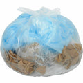 95 Gallon Clear Trash Bags, 2.5 mil, 50 Bags S20282