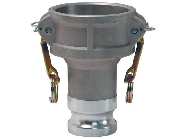 4 inch x 3 inch Stainless Steel Cam and Groove Reducing Coupler x Adapter Q653806