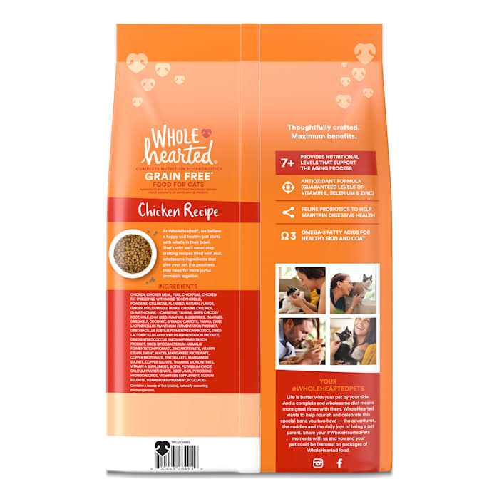Grain Free Senior Chicken Recipe Dry Cat Food D503