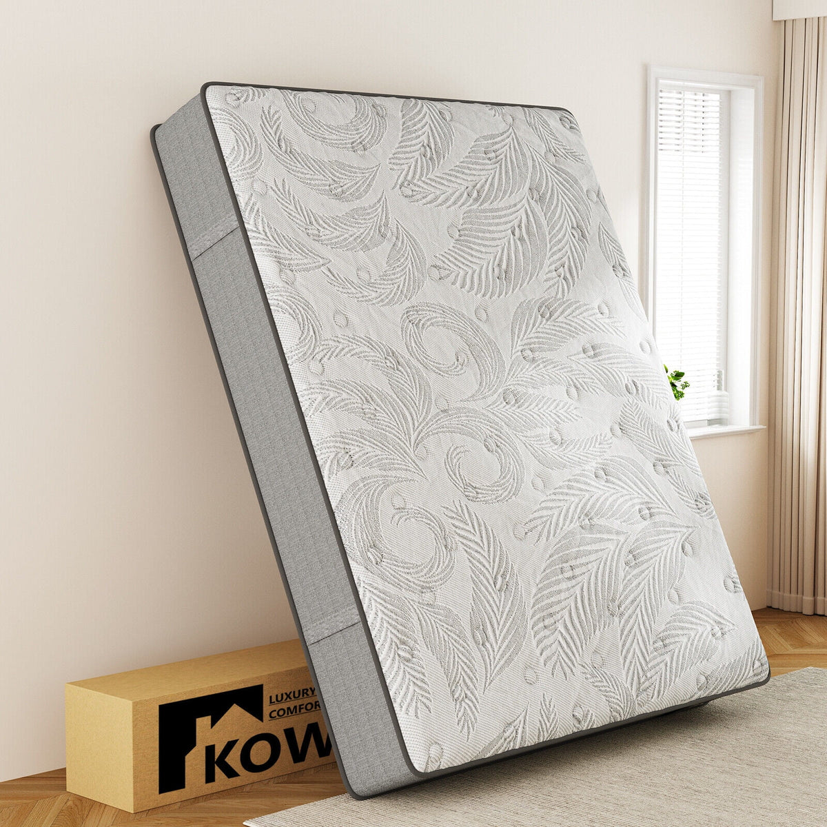 12 Inch Cool Memory Foam & Spring Hybrid Mattress E2950