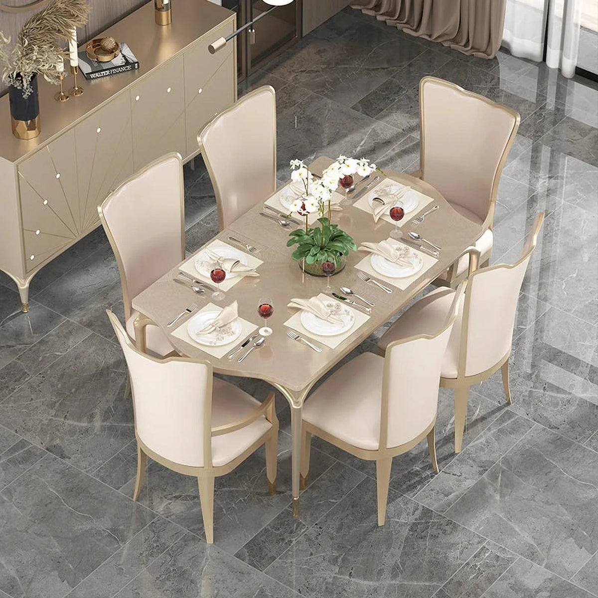 Solid Wood Dining Table D33222