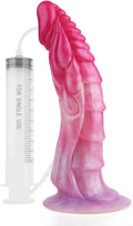 Silicone Textured Curvy Dildo V318432
