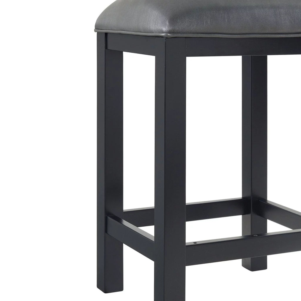 Grey Counter Stools Set of 2 W775