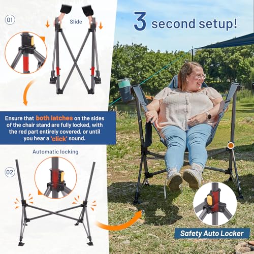 Oversized Portable Folding Camping Chair I882100