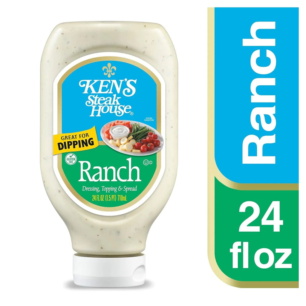 Ranch Dressing Topping & Spread 24 Fl Oz Pack Of 2 Gluten-Free V2148