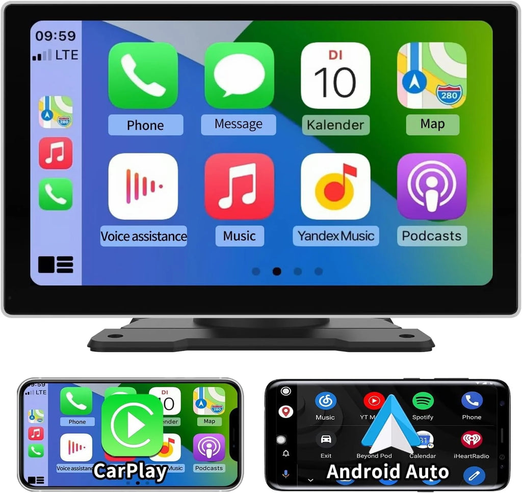 7 Inch Portable Car Stereo with Full HD Touch Screen G431235