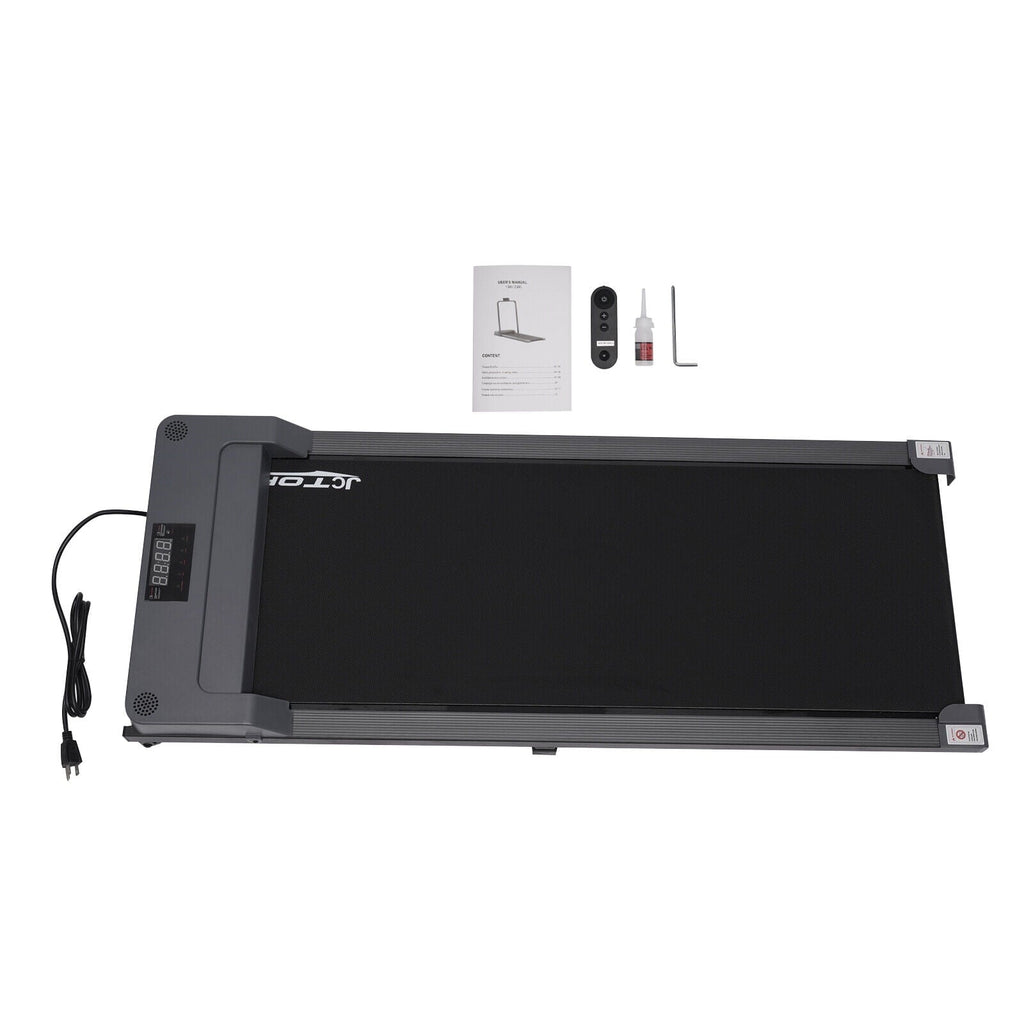 1HP Under Desk Electric Treadmill 220lbs Capacity B664