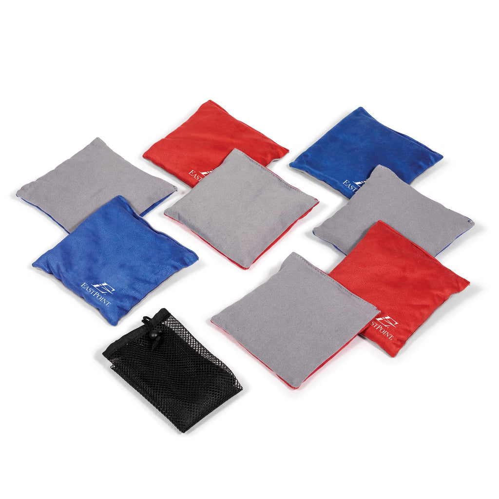 2' x 4' Natural Wood Cornhole Boards Bean Bag Toss Set with 8 Bean Bags V996637