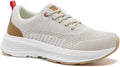 Beige Lightweight Orthopedic Walking Shoes I5317