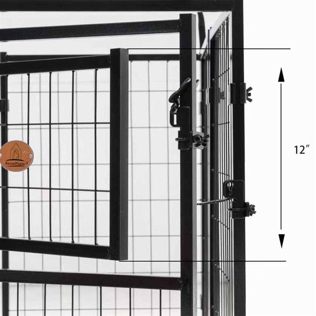 52 in. x 4 ft. x 4 ft. Welded Wire Dog Kennel O11830