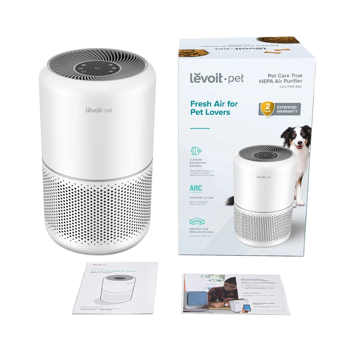 White True HEPA Air Purifier Y8738